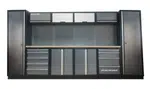 Sestava dílenského nábytku Procarosa PROFESSIONAL L-2 Pracovní deska: dřevěná