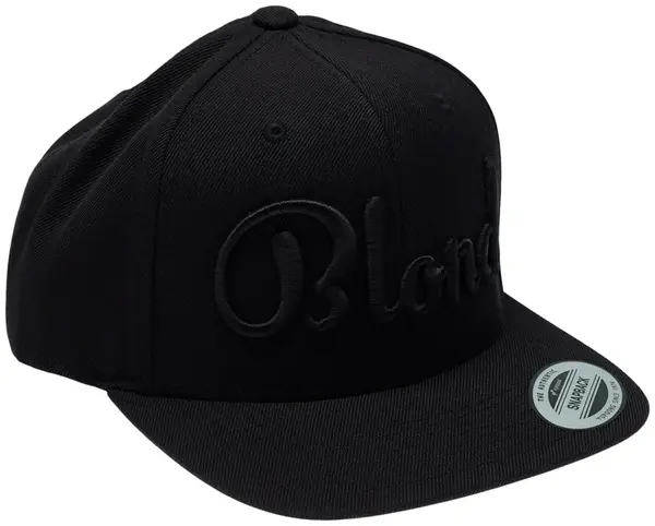 Blond Classic Snapback Black & Black