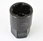 Hlavice nástrčná na poškozené šrouby 1/2", rozměr 17 mm - SATRA Velikost: 17 mm