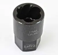 Hlavice nástrčná na poškozené šrouby 1/2", rozměr 18 mm - SATRA Velikost: 17 mm