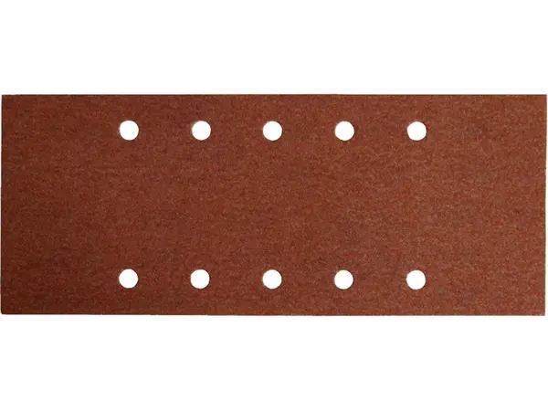 Brusný papír - smirek P40, 115 x 280 mm, 10 otvorů, balení 10 ks - EXTOL PREMIUM EX244040 Zrnitost: P40