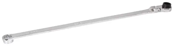 Očkové klíče s ráčnou 12hranné, kloubové, extra dlouhé, různé rozměry - ASTA Velikost: 19 mm
