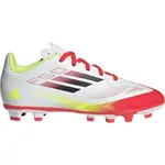 adidas F50 CLUB FG/MG J Detské kopačky, biela, veľkosť 35.5