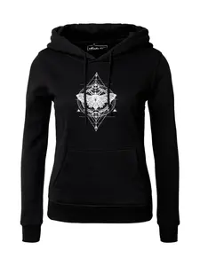 Merchcode Mikina  čierna / biela