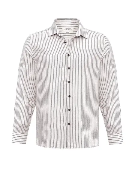 Antioch Košeľa  béžová / čierna