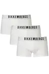 Pánské boxerky Bikkembergs, bílé