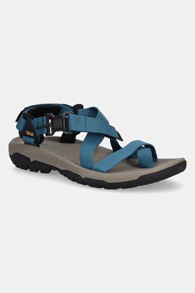 Sandály Teva Hurricane Terra Dactyl pánské, modrá barva, 1169430