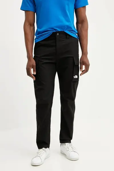 Kalhoty The North Face Anticline pánské, černá barva, jednoduché, NF0A826J4H01