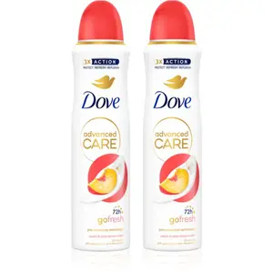 Dove Advanced Care Peach & White Blossom deodorant sprej