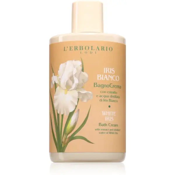 L'ERBOLARIO Iris Bianco krémový sprchový gél 300 ml