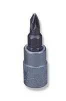 Zástrčná hlavice šroubovací, křížová Pozidrive, 1/4", velikost PZ0 - JONNESWAY S12H200 Velikost: PZ1
