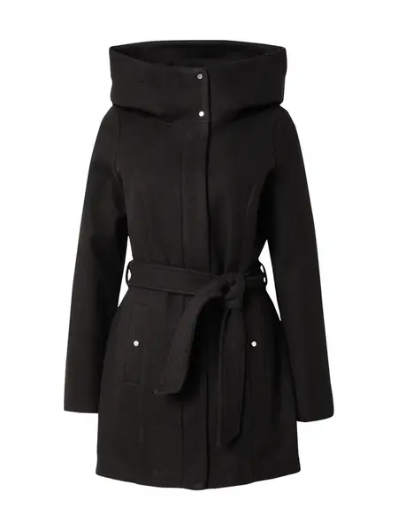 VERO MODA Prechodný kabát  čierna