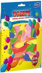 Balónek nafukovací neon 23cm mix