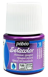 Barva na textil Setacolor 45ml – 39 ametyst perleťový