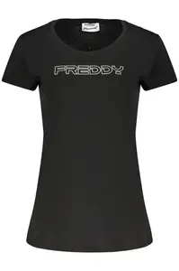 Černé triko s krátkým rukávem