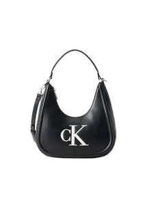 Calvin Klein Kabelka na rameno  čierna / biela