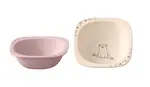 nip NATURE line miska, 4m+, 2ks, pink