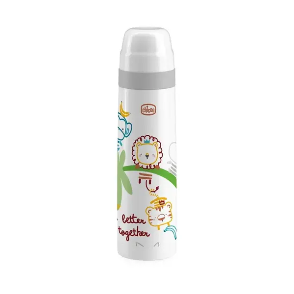 Chicco Termoska bílá s obrázky mix designů 500 ml