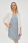 Marisse Women's Jacket L-Mr-4604 Off White