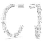 Swarovski Luxusní kruhové náušnice se Swarovski krystaly Mesmera 5672834