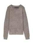 VERO MODA Sveter 'VMDoffy'  sivobéžová