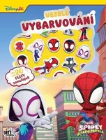 Veselé vybarvování se super samolepkami Spidey - kniha z kategorie Omalovánky, vystřihovánky, papír