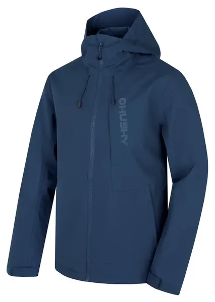 Husky  Sita M blue, L Pánska softshell bunda