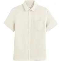 CELIO DAMARLIN Pánská letní košile, béžová, velikost