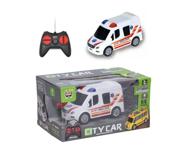 Sanitka RC na diaľkové ovládanie 12,5cm