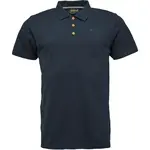 Willard REAN Pánske tričko s golierom, tmavo modrá, veľkosť