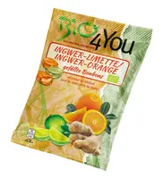 PROBIO Bonbony zázvor–limeta & zázvor–pomeranč BIO 75 g