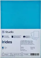 Barevný papír A4 80g Irides – modrý 10 listů