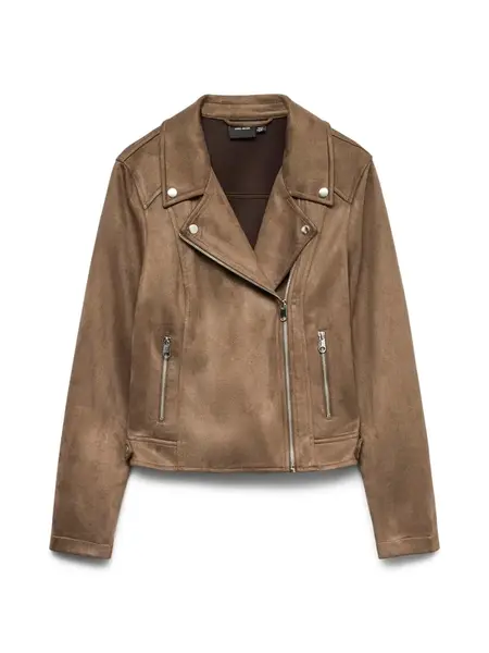 VERO MODA Prechodná bunda 'VMJOSE'  čokoládová
