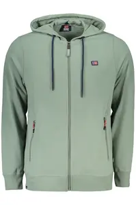Zelená mikina na zip NORWAY 1963
