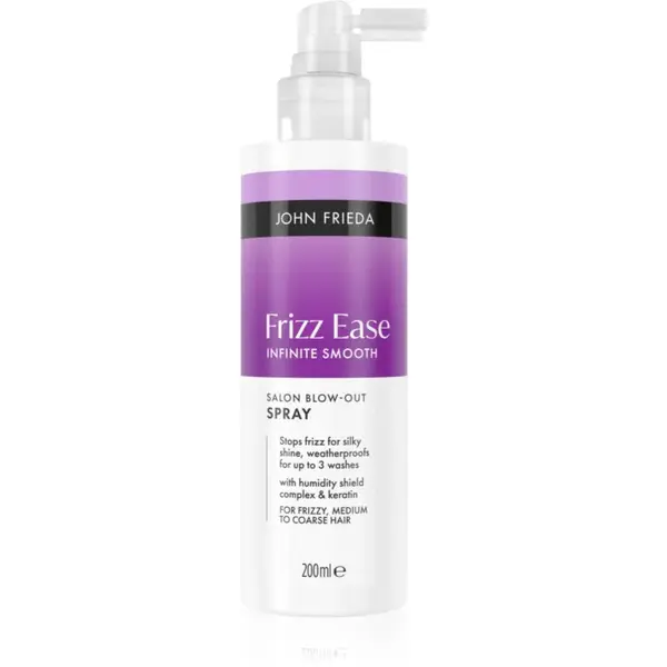 John Frieda Frizz Ease Salon Blow - Out Spray uhladzujúci sprej pre tepelnú úpravu vlasov 200 ml