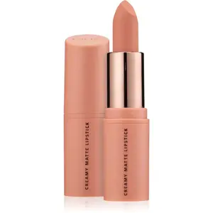 MUA Makeup Academy Creamy Matte krémový rúž s matným efektom odtieň Super Nude 3.2 g