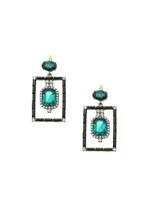 SOHI Náušnice 'Elfrieda'  zelená