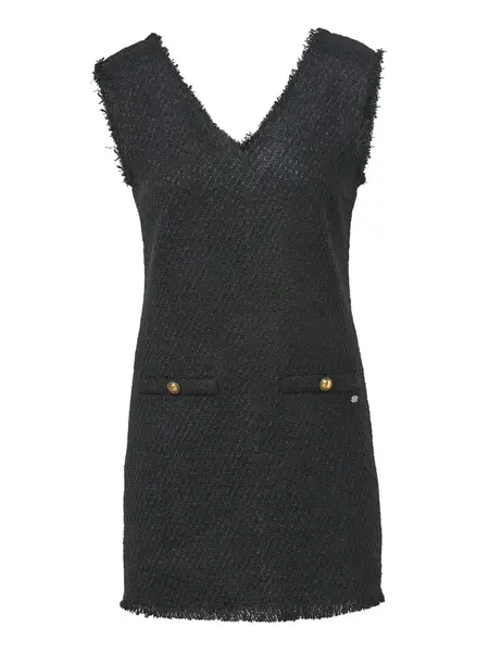 KOROSHI Šaty  čierna