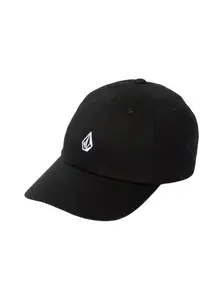 Volcom kšiltovka Full Stone Adj Hat Black | Černá | Velikost One Size | 100% bavlna
