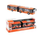 Dlhý kľbový autobus s efektmi 44cm