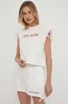 Bavlněný top Pepe Jeans Kendall