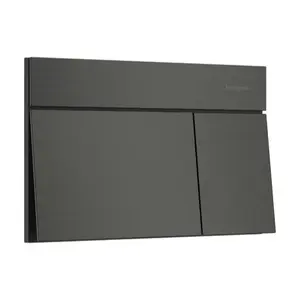 Hansgrohe iFrame Element E ovládacie tlačidlo kov kartáčovaný čierny chróm mat 66003340