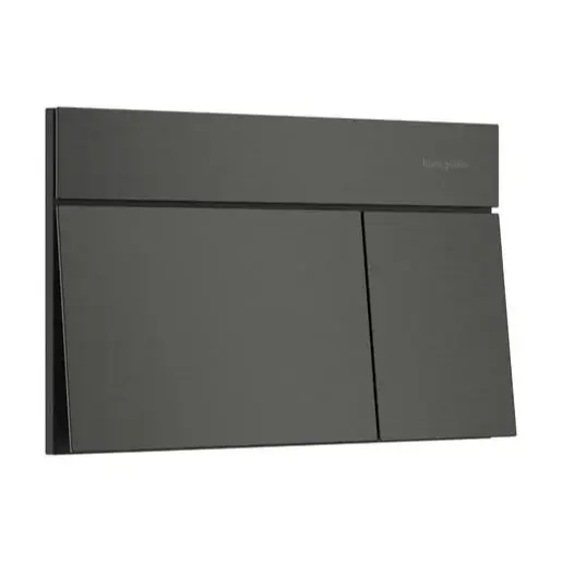 Hansgrohe iFrame Element E ovládacie tlačidlo kov kartáčovaný čierny chróm mat 66003340