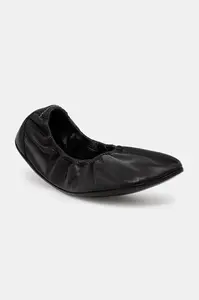 MM6 Maison Margiela Kožené baleríny MM6 Maison Margiela