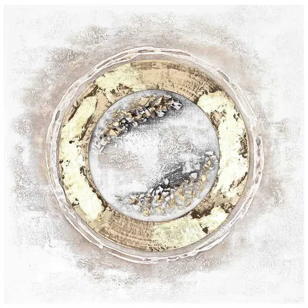 Monee OLEJOMALBA, abstraktní, 30/30 cm