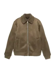 Pull&Bear Prechodná bunda  kaki