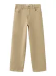 MANGO KIDS Nohavice 'CHILE'  béžová