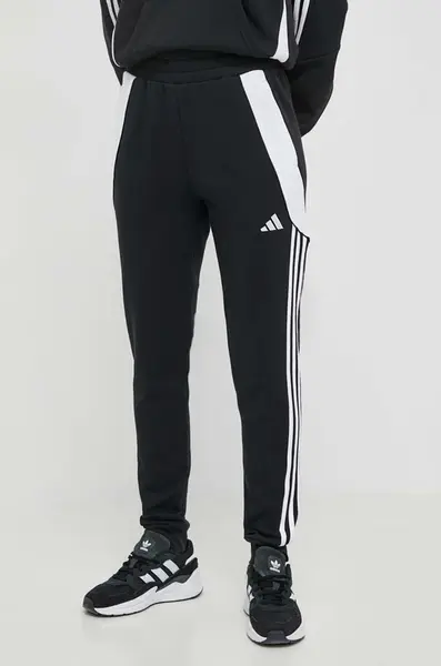 Tréninkové kalhoty adidas Performance Tiro 24 černá barva, vzorované, IJ7657