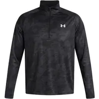 Under Armour TECH 2.0 1/2 ZIP Pánske tričko, čierna, veľkosť XXXL