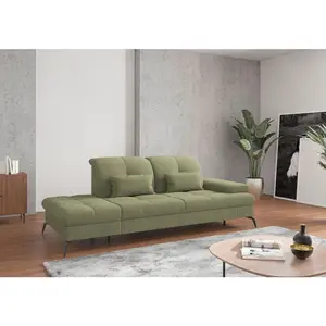 Sit & More LENOŠKA, textil, světle zelená